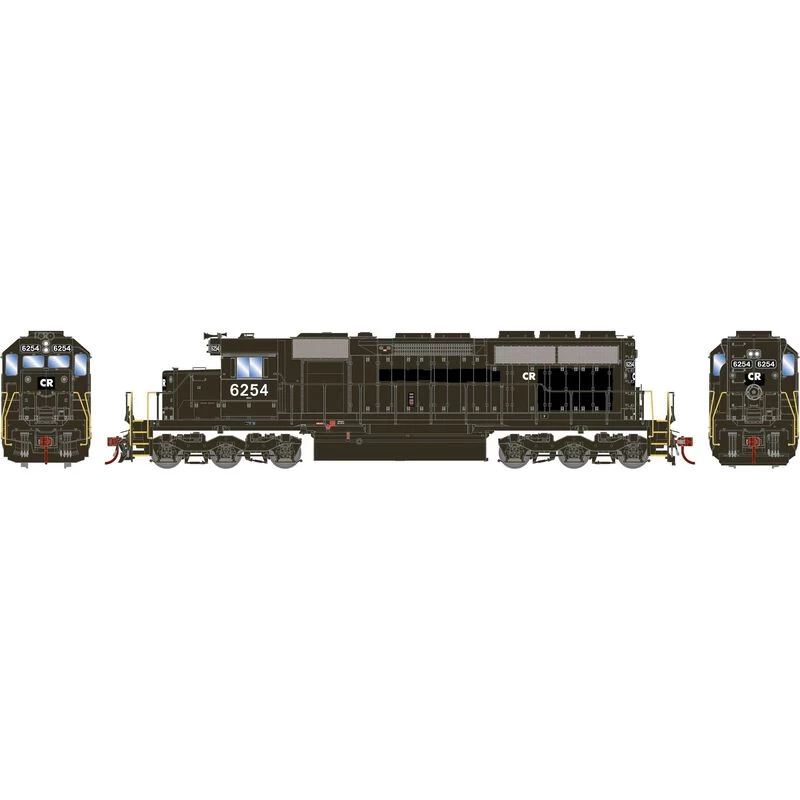 Athearn RTR 73637 HO Scale EMD SD40 Conrail CR 6254 DC 4 Athearn RTR 73637 HO Scale EMD SD40 Conrail CR 6254 DC - Image 2