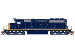 Athearn RTR 73740 HO Scale EMD SD40 Chesapeake & Ohio C&O 7457 DCC & Sound