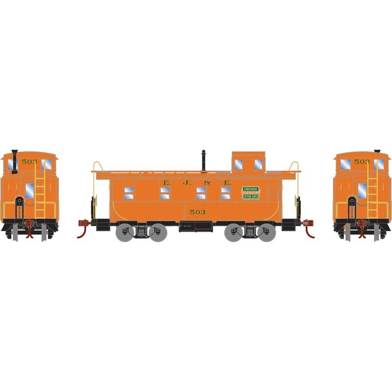 Athearn RTR 74035 HO Scale Cupola Caboose Elgin, Joliet And Eastern EJ&E 503 4 Athearn RTR 74035 HO Scale Cupola Caboose Elgin, Joliet And Eastern EJ&E 503 - Image 2