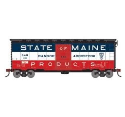Athearn RTR 75336 HO Scale 40' Single Door Boxcar Bangor & Aroostook BAR 4284