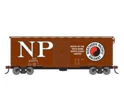 Athearn RTR 75337 HO Scale 40' Single Door Boxcar Northern Pacific NP 43078