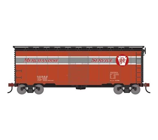 Athearn RTR 75344 HO Scale 40' Single Door Boxcar Pennsylvania PRR 30962 3 Athearn RTR 75344 HO Scale 40' Single Door Boxcar Pennsylvania PRR 30962
