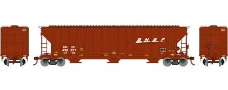 Athearn RTR 81505 HO 54' FMC 4700 Covered Hopper BNSF Wedge 430327 4 Athearn RTR 81505 HO 54' FMC 4700 Covered Hopper BNSF Wedge 430327 - Image 2