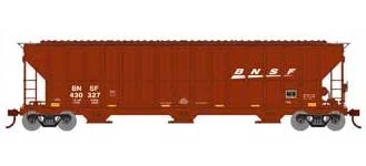 Athearn RTR 81505 HO 54' FMC 4700 Covered Hopper BNSF Wedge 430327 3 Athearn RTR 81505 HO 54' FMC 4700 Covered Hopper BNSF Wedge 430327