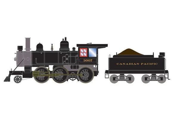 Athearn RTR 87243 HO Scale 2-6-0 Steam Locomotive Canadian Pacific CP 3007 3 Athearn RTR 87243 HO Scale 2-6-0 Steam Locomotive Canadian Pacific CP 3007
