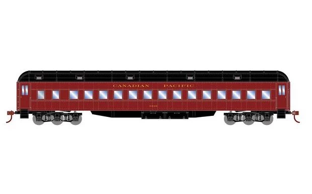 Athearn RTR 88219 HO Scale Heavyweight Coach Passenger Car Canadian Pacific 1310 3 Athearn RTR 88219 HO Scale Heavyweight Coach Passenger Car Canadian Pacific 1310