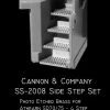 Cannon & Company 2008 HO Scale Photo-Etched Brass Engine Step Set For Athearn SD70/75 With 4 Steps 1 Cannon & Company 2008 HO Scale Photo-Etched Brass Engine Step Set For Athearn SD70/75 With 4 Steps -Explore Athearn's Exquisite Train Models At athearnoutlet.com! cannon company 2008 ho scale photo etched brass engine step set for athearn sd70 75 with 4 steps 1