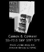 Cannon & Company 2013 HO Scale Photo-Etched Brass Engine Step Set For Athearn SD70MAC