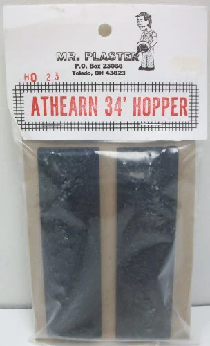 Mr. Plaster HO23 HO Coal Loads -Athearn 34' Hopper 2pk
